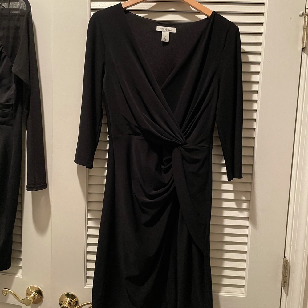 Little black dress, white house black market.